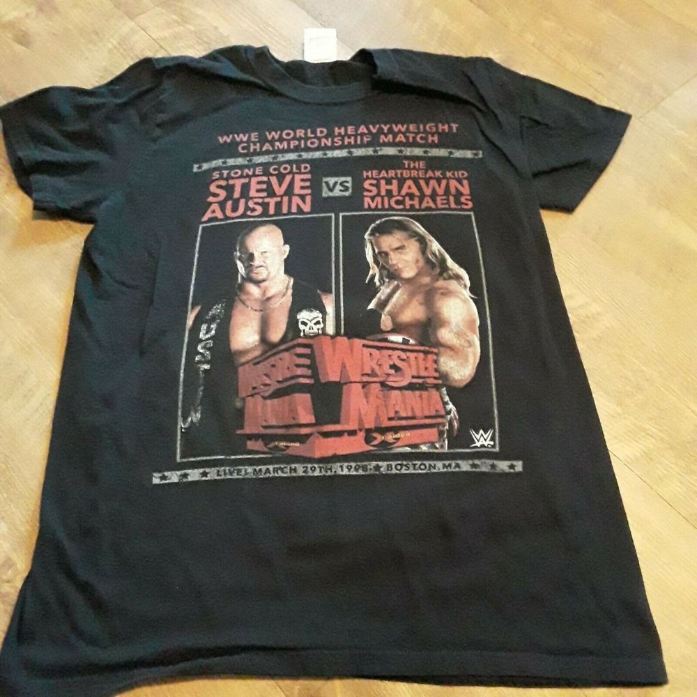 Wrestlemania 14 Stone Cold vs Shawn Michaels WWE